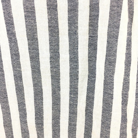 4/25 Lucky Brand Womens Knit Top Henley Striped - Picture 6 of 8